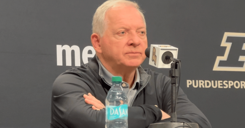 Purdue athletic director Mike Bobinski